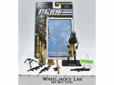 Steel Brigade v3a 100% Complete G.I. Joe Pursuit of Cobra 2010 Hasbro Figure