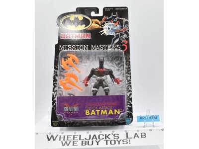 Quick Attack Batman Batman Mission Masters 3 Batman NEW MOSC Hasbro 2000