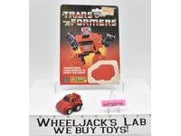 Cliffjumper RED W/CARDBACK 100% Complete Vintage 1984 G1 Transformers