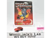 Windcharger RED W/CARDBACK 100% Complete Vintage 1984 G1 Transformers