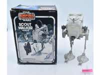Scout Walker AT-ST 100% Complete W/Box Star Wars Return of the Jedi 1980 Kenner