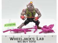 Dirtbag 100% Complete Teenage Mutant Ninja Turtles TMNT 1991 Playmates Figure