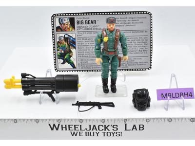 Big Bear V1 100% Complete G.I. Joe 1992 Hasbro Vintage Action Figure