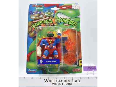 Super Mike Teenage Mutant Ninja Turtles TMNT European Ideal 1993 NEW MOSC