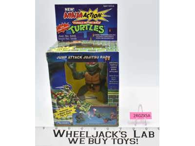 Jump Attack Jujitsu Raph Teenage Mutant Ninja Turtles 2003 Playmates NEW MISB