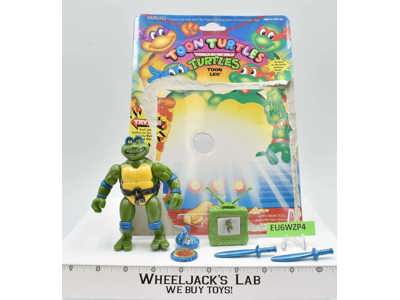 Toon Leo w/Cardback NR MINT 100% Complete TMNT 1993 Playmates Action Figure