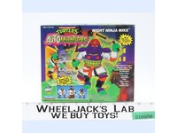 Night Ninja Mike TMNT Auto Mutation 1993 Playmates Action Figure NEW MISB SEALED