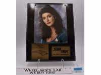 Counselor Troi Star Trek Next Gen Marina Sirtis AUTOGRAPHED Plaque 634/2500