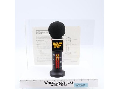 Official Electronic Microphone WORKS WWF Wrestling 1991 Playtime Products