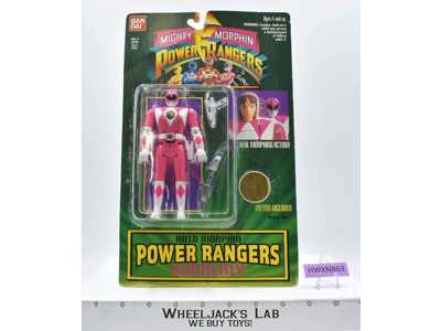 Kimberly Auto Morphin NEW MOSC Mighty Morphin Power Rangers 1994 Bandai