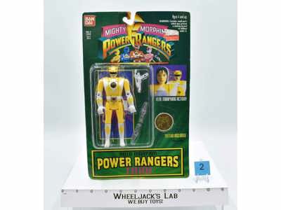 Trini #2 Auto Morphin NEW MOSC Mighty Morphin Power Rangers 1994 Bandai