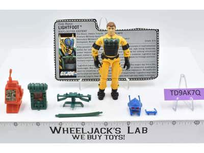 Lightfoot V1 100% Complete G.I. Joe 1988 Hasbro Vintage Action Figure