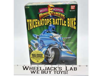 Triceratops Battle Bike NEW MISB Mighty Morphin Power Rangers 1994 Bandai