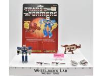 Ramhorn and Eject Cassettes Complete W/Cardback Hasbro 1985 G1 Transformers