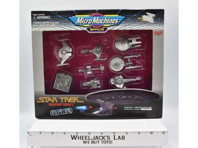 Micro Machines Space Star Trek Collection TV Series 1 1995 Galoob SEALED NEW