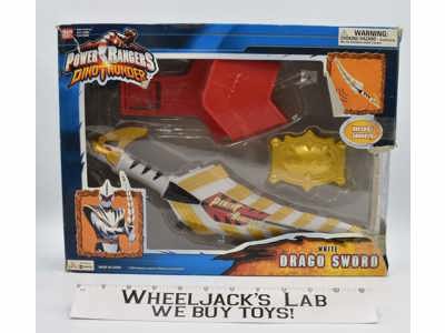 White Drago Sword WORKS Power Rangers Dino Thunder 2004 Bandai Complete W/Box