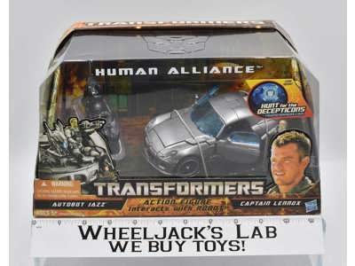 Jazz Human Alliance Transformers Hunt for the Decepticons HFTD NEW MISB Hasbro