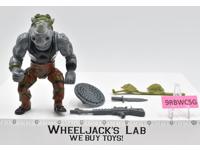 Rocksteady HARD HEAD 100% Complete Teenage Mutant Ninja Turtles 1988 Playmates
