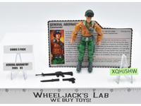 General Abernathy v3 100% Complete G.I. Joe Comic Pack 2005 Hasbro Action Figure