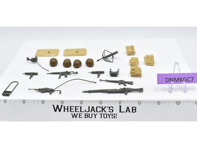 Lot Battle Gear Accessory 1 Set 6 1983 Weapons GI Joe Vintage Action Figure