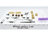 Lot Battle Gear Accessory 1 Set 6 1983 Weapons GI Joe Vintage Action Figure