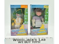 Wizard of Oz 8" Soldier and Flower Pot Girl 1988 Munchkins Vintage