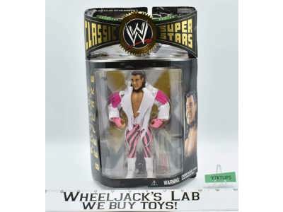 Brutus The Barber Beefcake Classic Super Stars NEW MOSC 2004 WWE Jakks Pacific