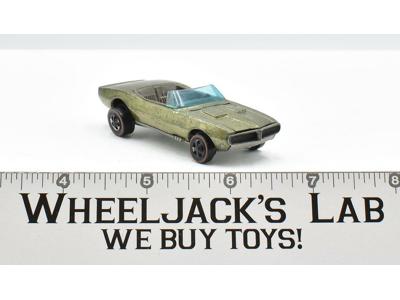 Custom Firebird Olive 1968 Hot Wheels Mattel Vintage Redline RL
