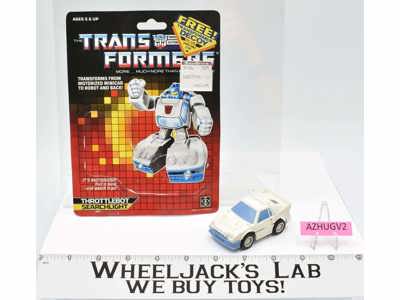Searchlight 100% Complete W/CARDBACK 1986 Vintage Hasbro G1 Transformers Figure