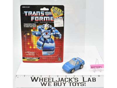 Freeway NR MINT FIGURE 100% Complete W/CARDBACK 1986 Vintage G1 Transformers