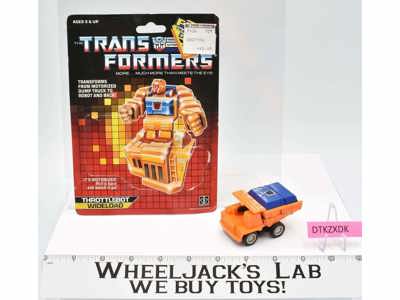 Wideload 100% Complete W/CARDBACK 1986 Vintage Hasbro G1 Transformers
