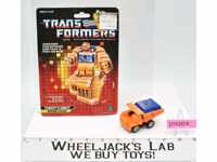 Wideload 100% Complete W/CARDBACK 1986 Vintage Hasbro G1 Transformers