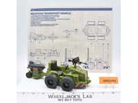 Weapons Transport 1985 GI Joe Hasbro Vintage Action Figure Vehicle