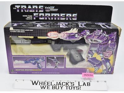 Shockwave NICE FIGURE 100% Complete W/Box 1985 Vintage Hasbro G1 Transformers