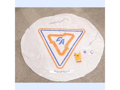 Captain Action Parachute Pack 100% Complete 1966 Ideal Vintage Action Figure