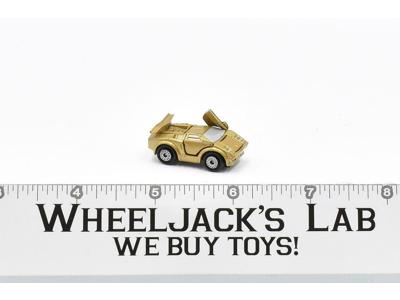 Deluxe Lamborghini Countach Gold 1988 Vintage Galoob Micro Machines