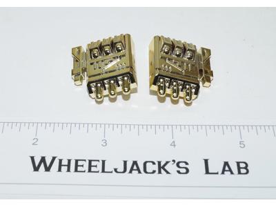 Ramhorn Gold Guns Lasers Pair 1986 Vintage G1 Transformers Action Figure