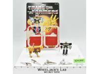 Steeljaw &amp; Rewind 100% Complete W/CARDBACK 1986 Vintage G1 Transformers