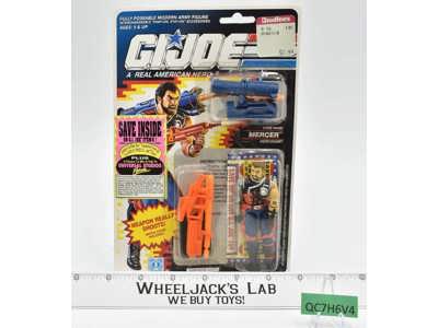 Mercer GI Joe ARAH 1990 Hasbro Action Figure NEW MOSC SEALED