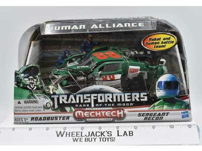 Roadbuster &amp; Sergeant Recon Transformers DOTM Hasbro 2010 Action Figure MISB