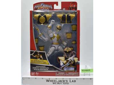 White Ranger Saban's Super Megaforce Power Rangers 2014 Bandai NEW MISB SEALED