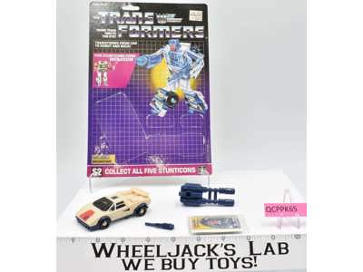 Breakdown 100% Complete W/CARDBACK 1986 Vintage G1 Transformers Action Figure