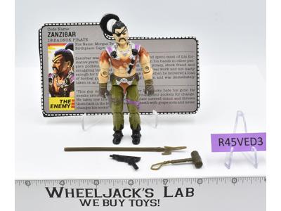 Zanzibar V1 100% Complete G.I. Joe 1987 Hasbro Vintage Action Figure