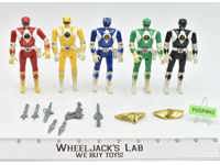 Lot of Power Rangers 1993 Bandai Action Figures and Accessories