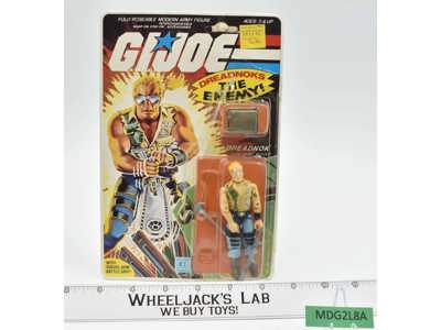 Dreadnok Buzzer GI Joe ARAH 1984 Hasbro Vintage Action Figure NEW