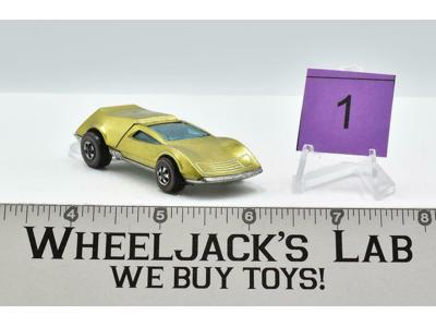 Tri Baby #1 Yellow 1969 Redline Hot Wheels Mattel Vintage RL