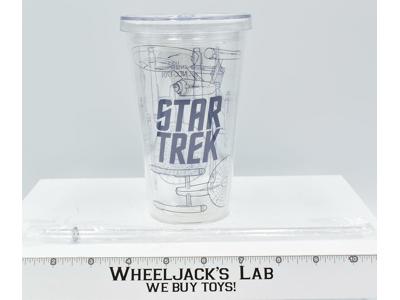 USS Enterprise Star Trek 2011 Vandor LLC 18oz Acrylic Travel Mug