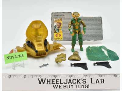 Air Chariot With Serpentor 100% Complete G.I. Joe 1986 Hasbro Vintage Vehicle