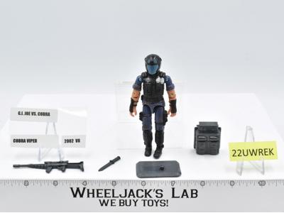 Cobra Viper V8 100% Complete G.I. Joe 2002 Hasbro Action Figure