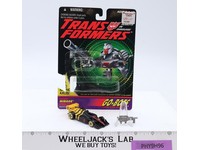 G2 Mirage Go-Bot COMPLETE W/Cardback & Bubble 1995 Hasbro Transformers Vintage
